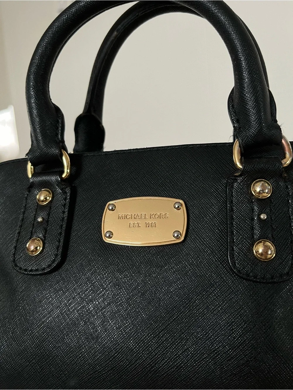 Michael Kors structured dome